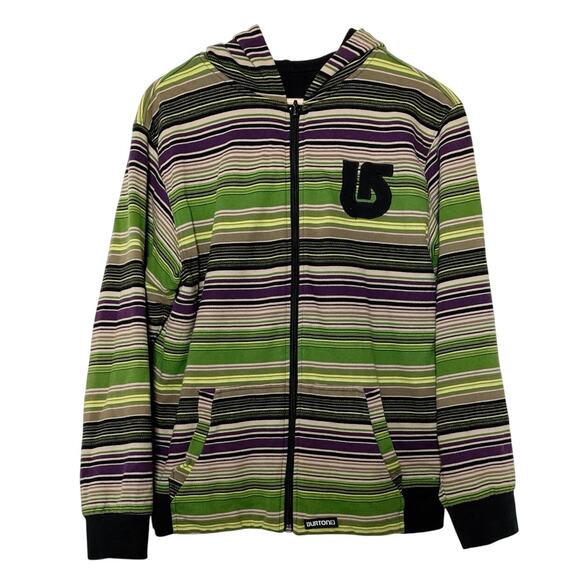 Burton Mens Multi-Colored Snowboard Hoodie - Picture 1 of 6